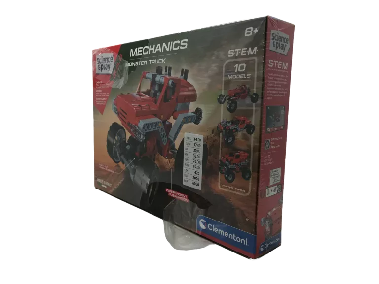 KLOCKI CLEMENTONI MECHANICS MONSTER TRUCK