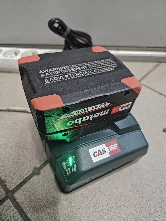 AKUMULATOR AKU METABO 18V 5.2AH CAS LI-POWER B