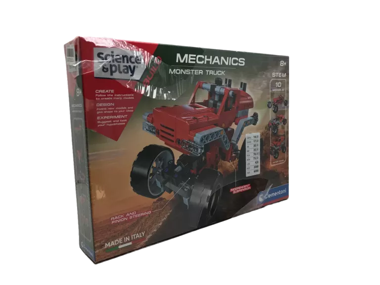 KLOCKI CLEMENTONI MECHANICS MONSTER TRUCK