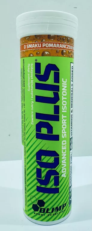 OLIMP ISO PLUS 10 TABL IZOTONIK NAPÓJ IZOTONICZNY WITAMINY I MINERAŁY