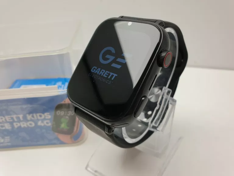 SMARTWATCH GARETT KIDS NICE PRO 4G CZARNY