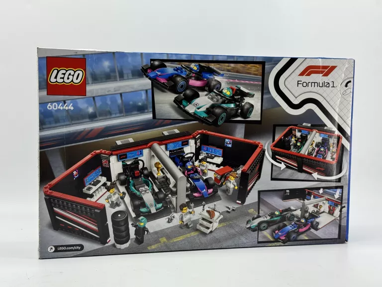 KLOCKI LEGO CITY 60444 GARAŻ I BOLIDY MERCEDES-AMG I ALPINE F1