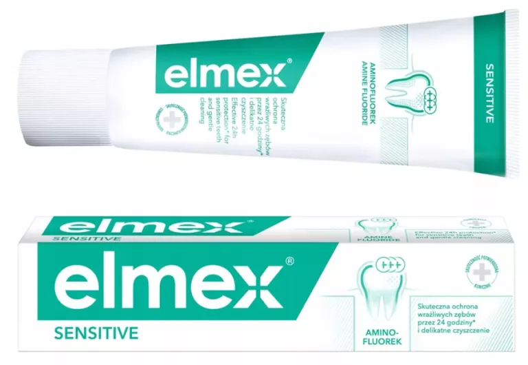 ELMEX SENSITIVE PASTA DO ZĘBÓW Z AMINOFLUORKIEM 75 ML 4007965560200