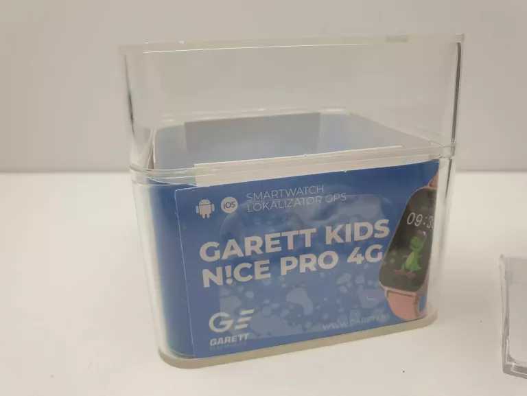 SMARTWATCH GARETT KIDS NICE PRO 4G CZARNY