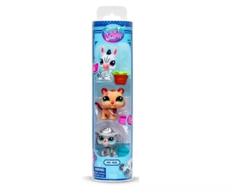 LITTLEST PET SHOP ZESTAW 3 FIGUREK SERIA 2 MIX