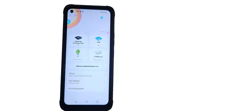 SMARTFON HAMMER BLADE V 5G 8 GB / 256 GB 5G CZARNY