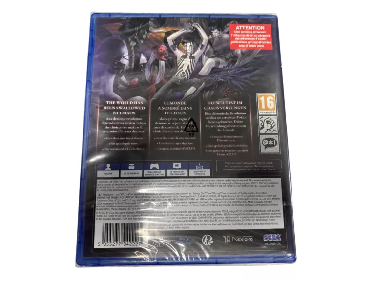 GRA NA PLAYSTATION 4 SHIN MEGAMI TENSEI III NOCTURNE HD REMASTER - FOLIA