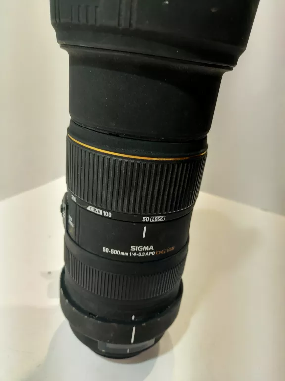 OBIEKTYW SIGMA 50-500MM 1:4-6:3 APO DG HSM