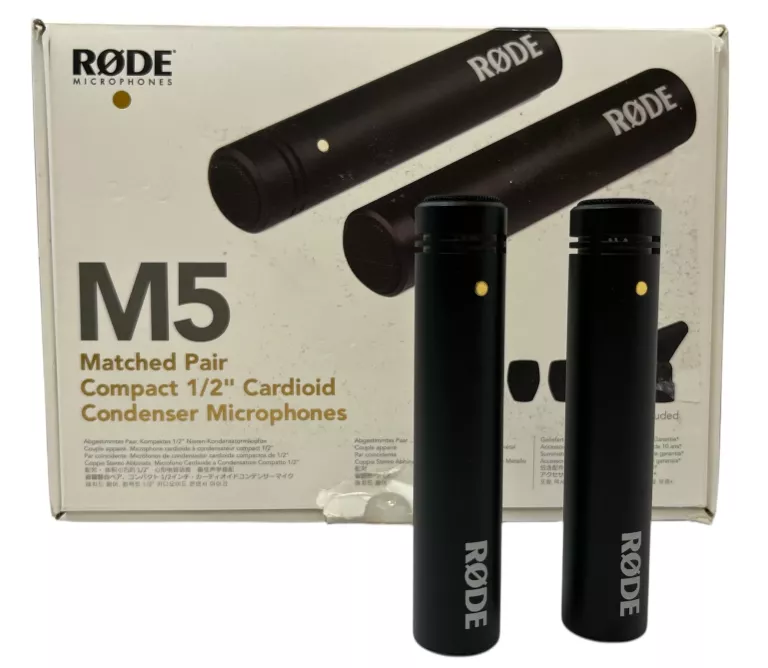 MIKROFON POJEMNOŚCIOWY INSTRUMENTALNY RODE M5 PAIR