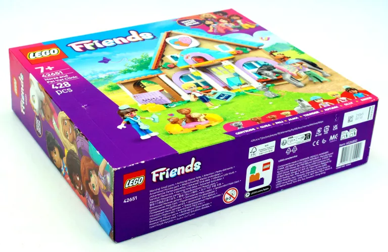 KLOCKI LEGO FRIENDS 42651 – KOŃ I LECZNICA DLA ZWIERZĄT