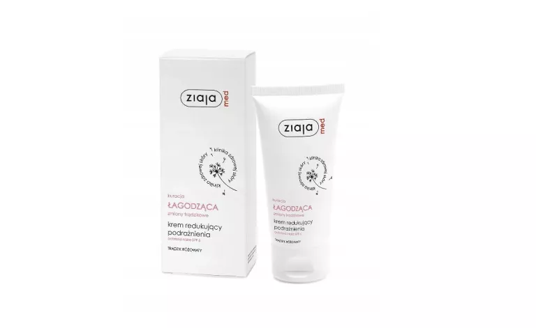 ZIAJA MED ŁAGODZĄCA KREM REDUKUJĄCY PODRAŻNIENIA TRĄDZIK RÓŻOWATY 50ML