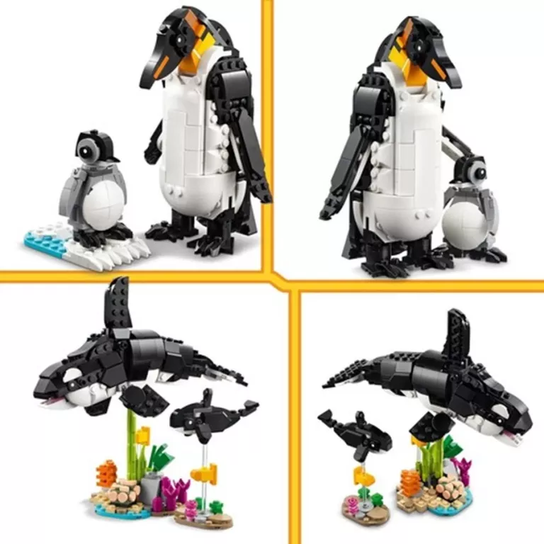 LEGO 31165 CREATOR 3 IN 1 DZIKIE ZWIERZĘTA: RODZINA PAND