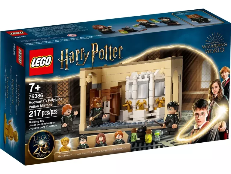 LEGO 76386 HARRY POTTER POMYŁKA Z ELIKSIREM ZESTAW