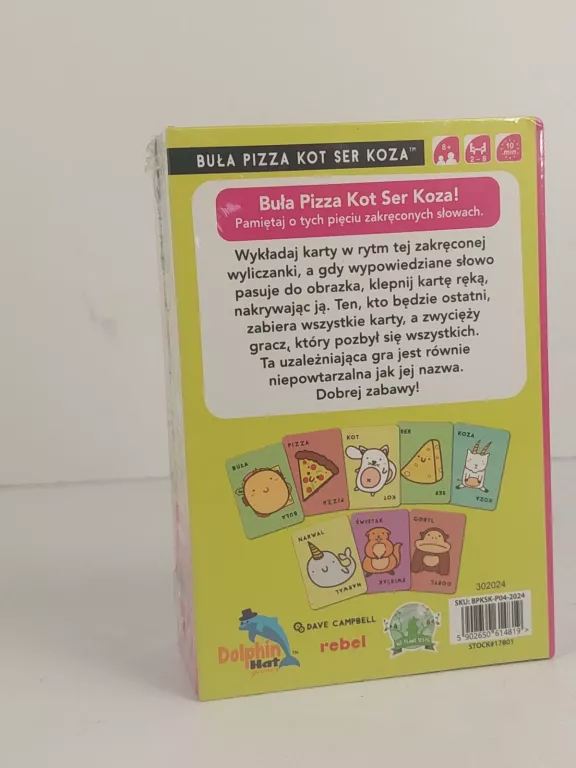 BUŁA, PIZZA, KOT, SER, KOZA REBEL