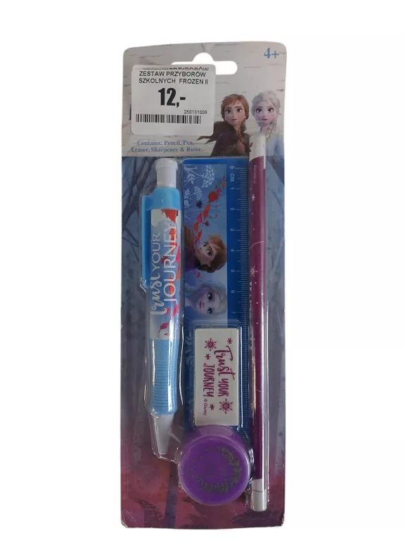 ZESTAW PRZYBORÓW SZKOLNYCH FROZEN II