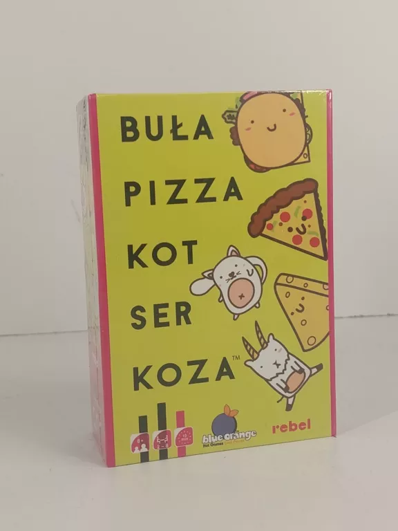 BUŁA, PIZZA, KOT, SER, KOZA REBEL