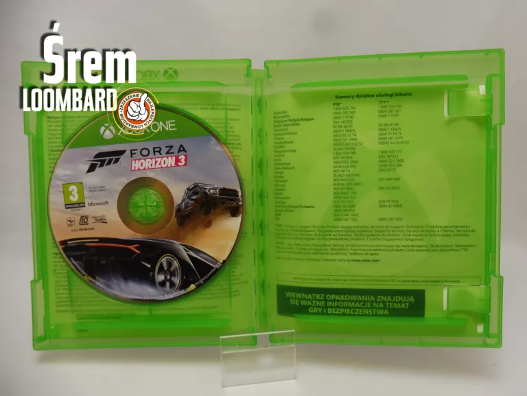 GRA FORZA HORIZON 3 NA XBOX ONE, STAN BDB!