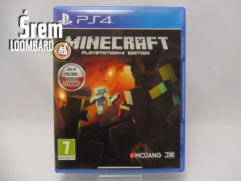 GRA MINECRAFT NA PS4, STAN DB!