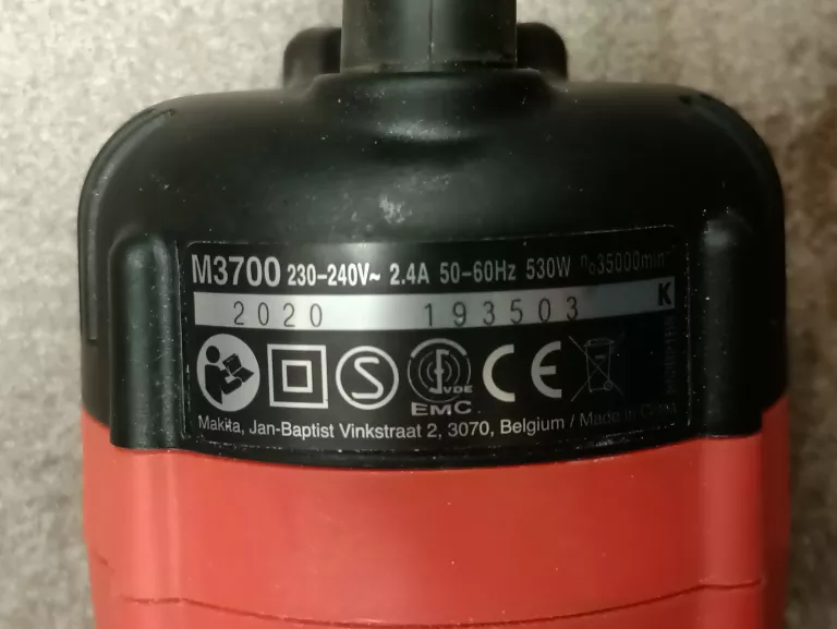 FREZARKA MAKITA M3700 530W + AKCESORIA