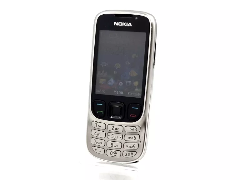 NOKIA 6303 CLASSIC RM-638 2G SREBRNY B/S + ŁADOWARKA