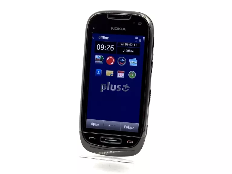 NOKIA C7-00 RM-675 3G 256MB/8GB CZARNY B/S + ŁADOWARKA