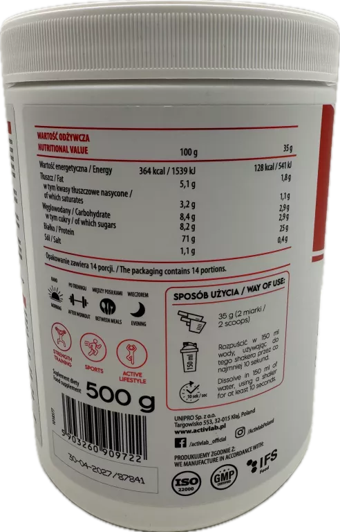ACTIVLAB WPC STANDART 500G - ORZECHOWY KARMEL