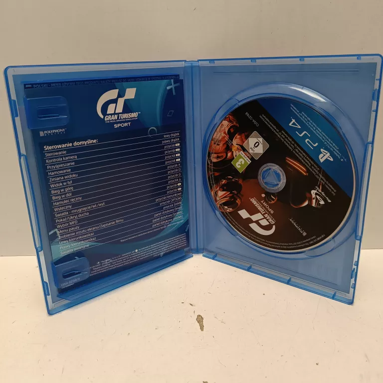 GRA NA PS4 GRAN TURISMO SPORT