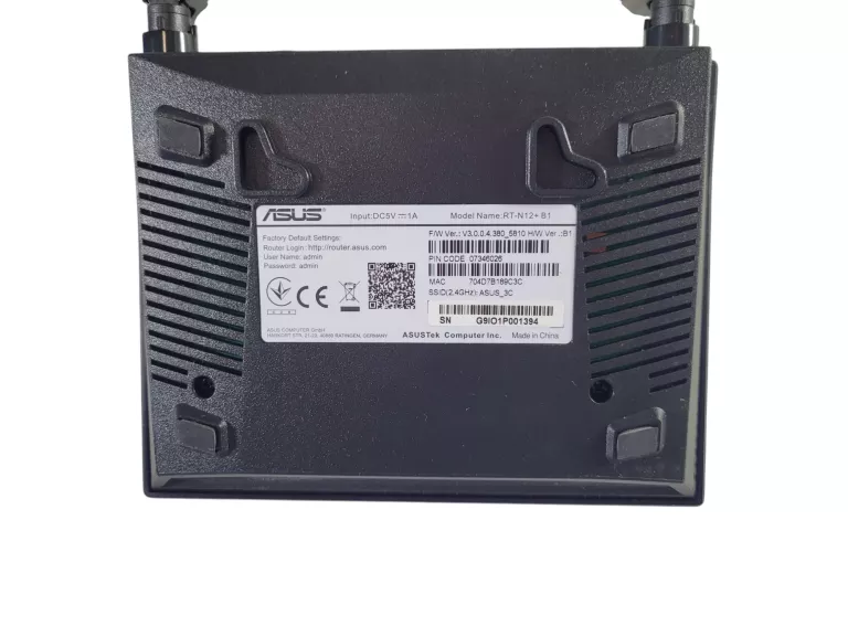 ROUTER ASUS RT-N12+ WIRELESS-N300 802.11B