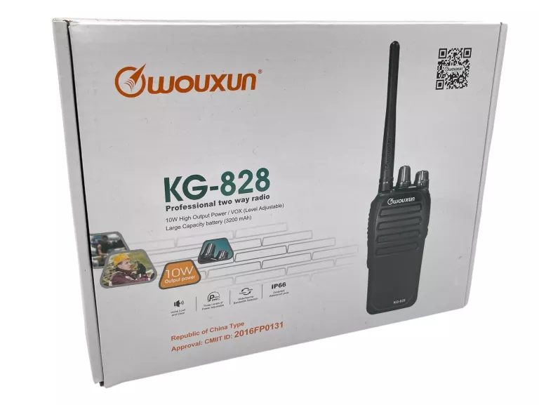WOUXUN KG-828 RADIOTELEFON RĘCZNY 10W 400-480MHZ