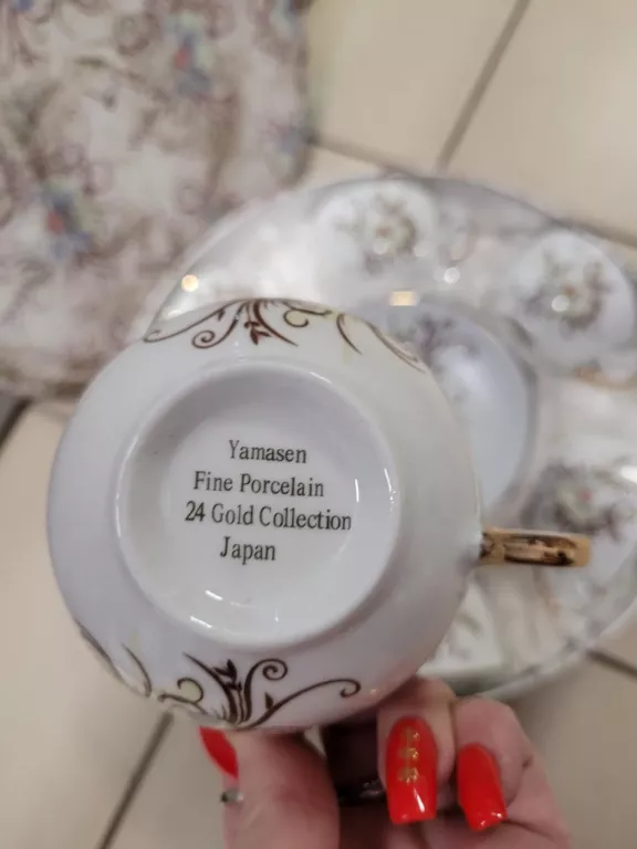 PORCELANA YAMASEN 24 GOLD COLLECTION JAPAN