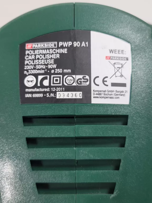 POLERKA PARKSIDE PWP 90A1