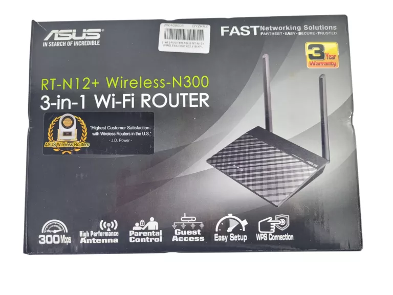 ROUTER ASUS RT-N12+ WIRELESS-N300 802.11B