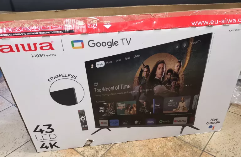 TELEWIZOR AIWA 43GO70804UHD PUDEŁKO