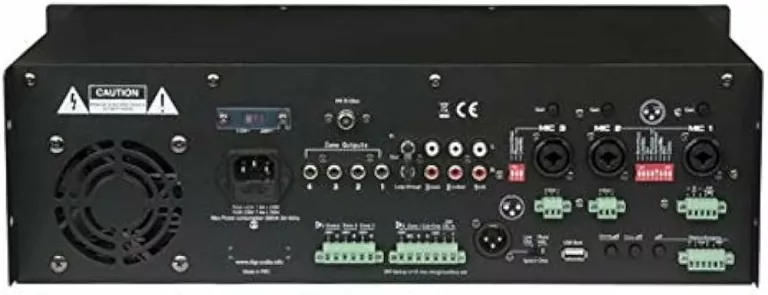 WZMACNIACZ MIKSUJĄCY DAP ZA-9250VTU - 4-STREFOWY 250 W 100 V
