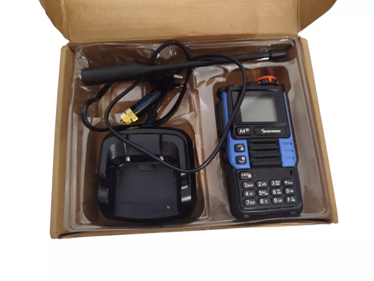 RADIO QUANSHENG UV-K5 VHF UHF 5W SKANER 50-600MHZ