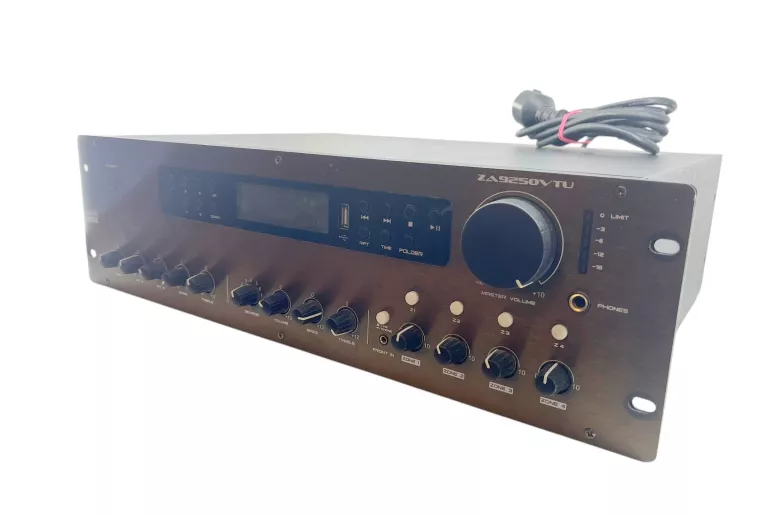 WZMACNIACZ MIKSUJĄCY DAP ZA-9250VTU - 4-STREFOWY 250 W 100 V