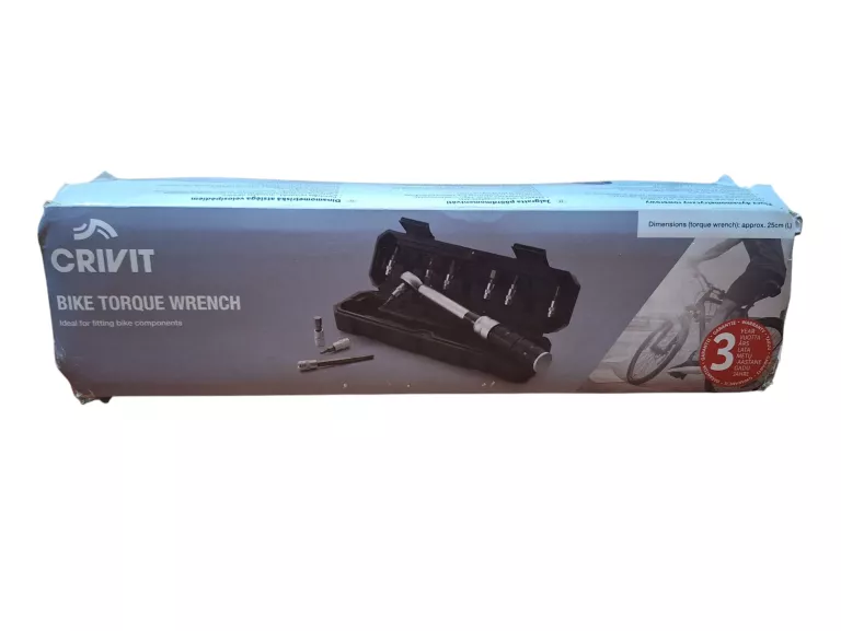 KLUCZ DYNAMOMETRYCZNY ROWEROWY 2-24 NM CRIVIT