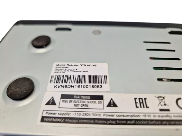 DEKODER SKYMASTER STB HD N6