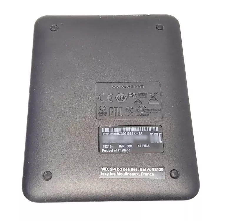 DYSK WESTERN DIGITAL 1TB WDBUZG0010BBK + PUD USB