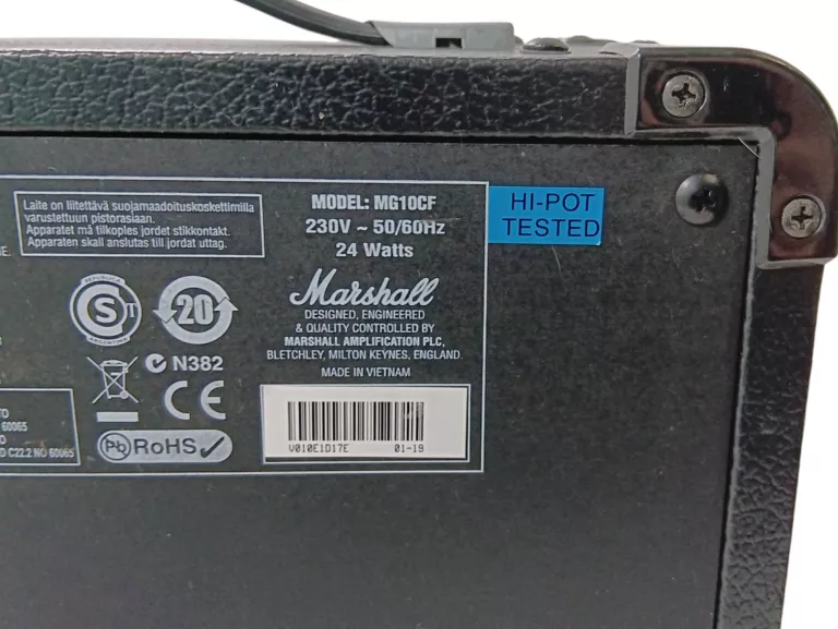 WZMACNIACZ PIECYK DO GITARY MARSHALL MG10CF