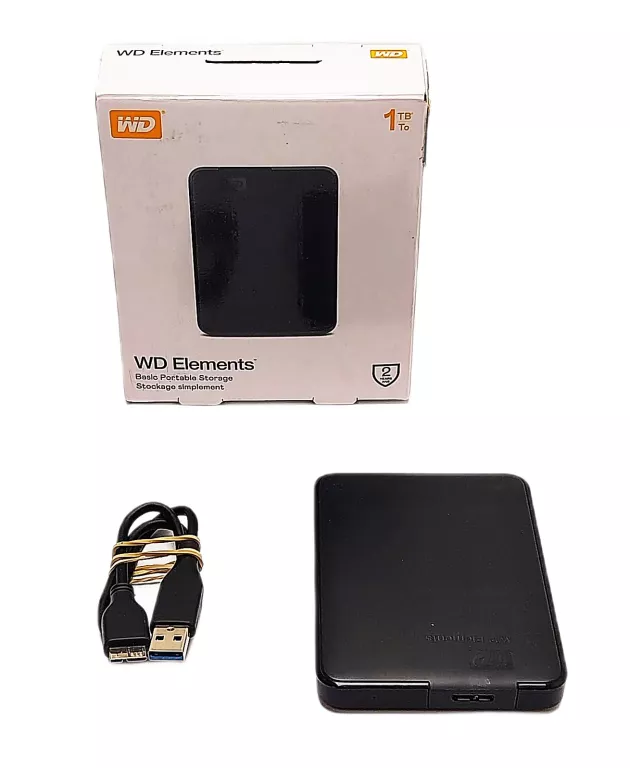DYSK WESTERN DIGITAL 1TB WDBUZG0010BBK + PUD USB