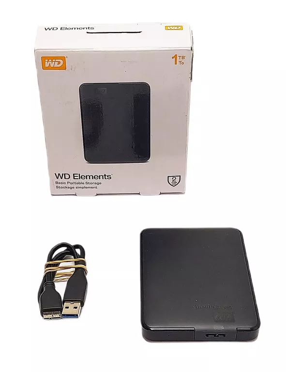 DYSK WESTERN DIGITAL 1TB WDBUZG0010BBK + PUD USB