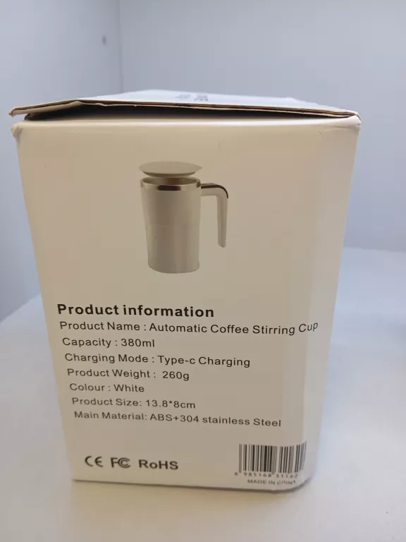 KUBEK TERMICZNY SAMOMIESZAJĄCY 380ML WX-005