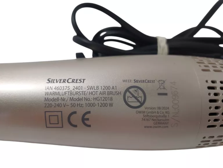SUSZARKO-LOKÓWKA SILVER CREST HG12018