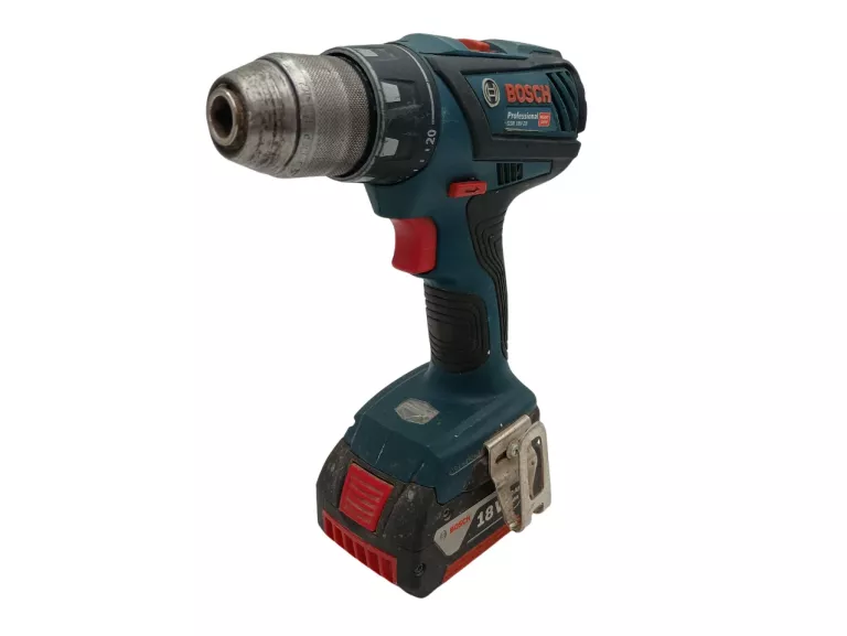 WIERTARKO-WKRĘTARKA BOSCH GSR 18V-28 + AKU 3.0 AH + AKU 1,5 AH+ ŁADOWARKA