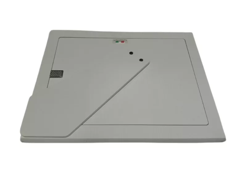 SREBRNA RAMKA KOMUNIJNA NA ZDJĘCIE (10X15) Z MOTYWEM IHS