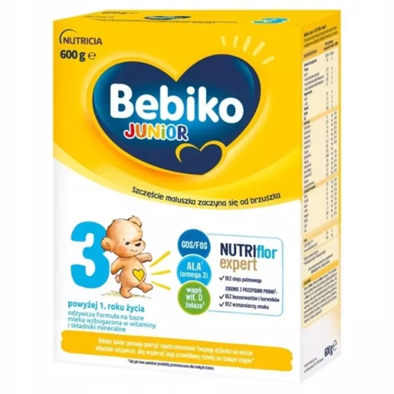 MLEKO NASTĘPNE BEBIKO JUNIOR 3 600G