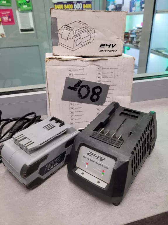 ŁADOWARKA STIGA CG 24 LI 24 V Z AKUMULATOREM BT 24 LI 4.0 24V