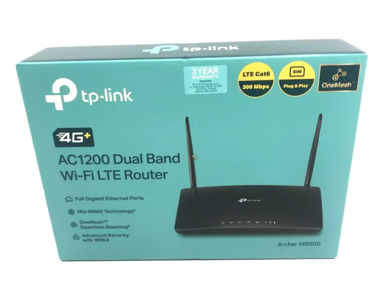 ROUTER STACJONARNY LTE WIFI TP-LINK ARCHER MR500