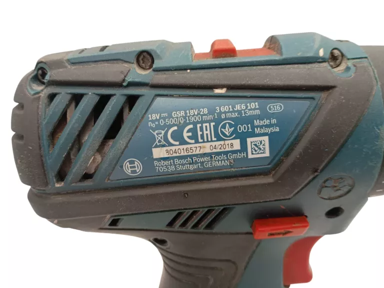 WIERTARKO-WKRĘTARKA BOSCH GSR 18V-28 + AKU 3.0 AH + AKU 1,5 AH+ ŁADOWARKA